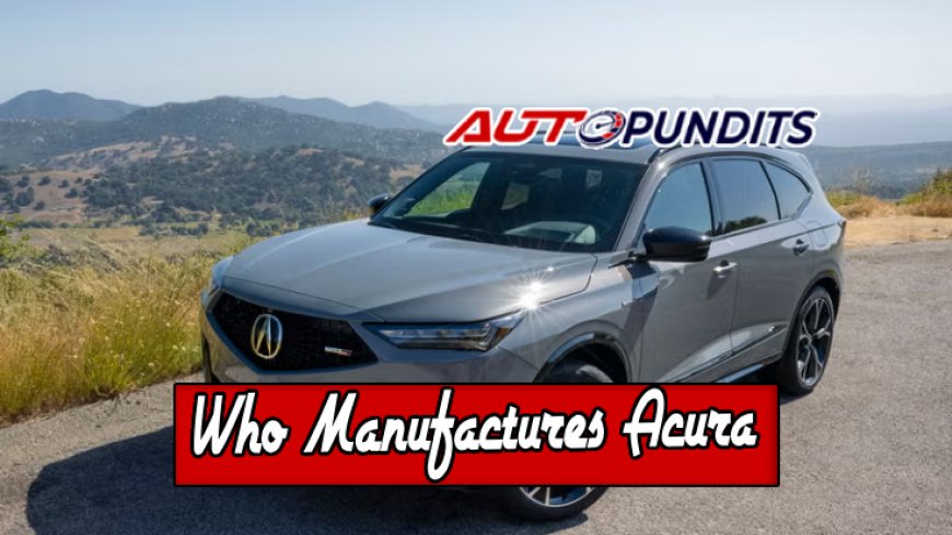 Top 10 Manufacturers Behind Acura Autos Revealed